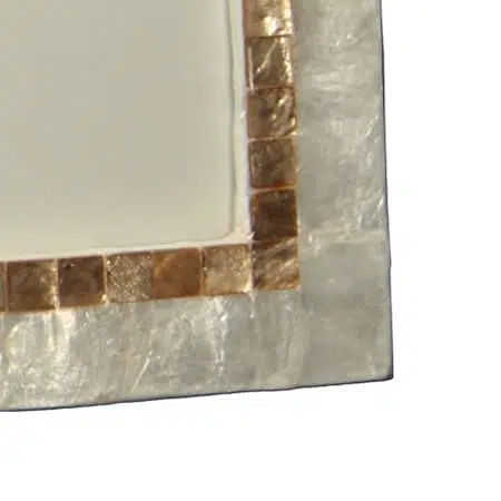 Portafotos Nácar Blanco Filo Beige(20x25cm) - Imagen 2