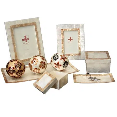 Portafotos Nácar Blanco Filo Beige(20x25cm) - Imagen 3