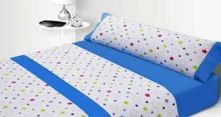 Juego cama estrellas azul(c.105)