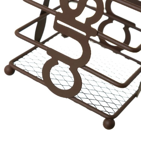 Soporte cubiertos metal "cuisine"(10x10x16,5cm)