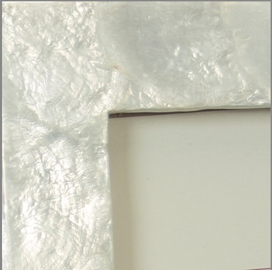 Portafotos nácar blanco (13x18cm)