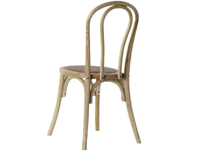 Set 2 Sillas Madera Olmo y Ratán Inés, Provenzal (43x44x89cm)
