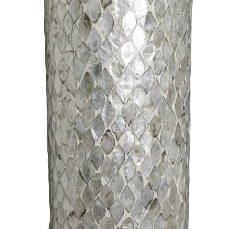 Paragüero nácar blanco(20dx57cm)