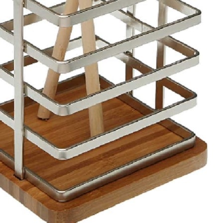 Portacubiertos bambú(13x13x18cm)