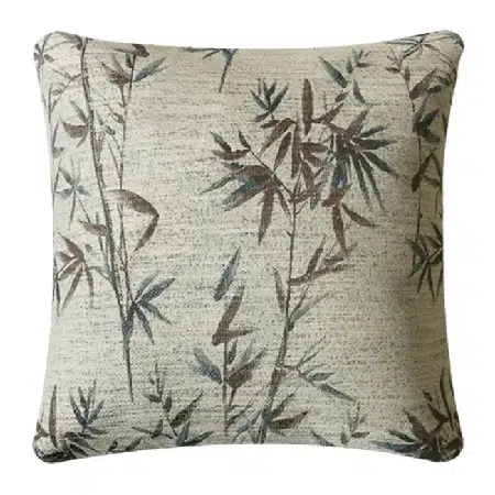 Set 2 cojines bambú azules (45x45cm)