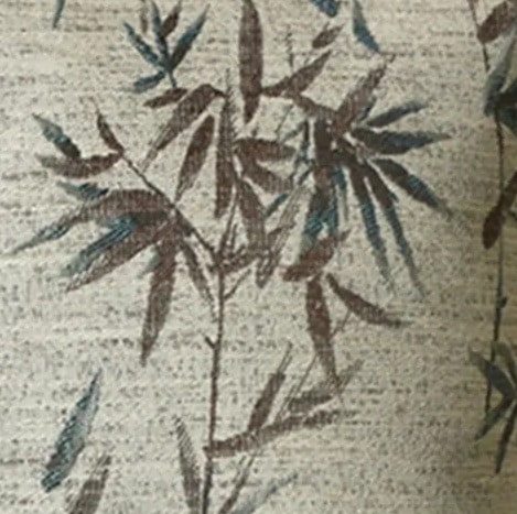 Set 2 cojines bambú azules (45x45cm)