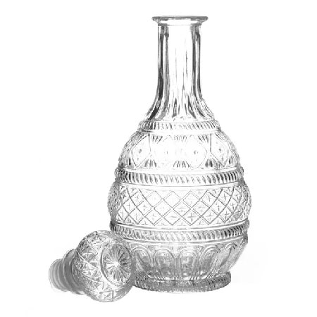 Botella cristal Isabela(12dx27cm)