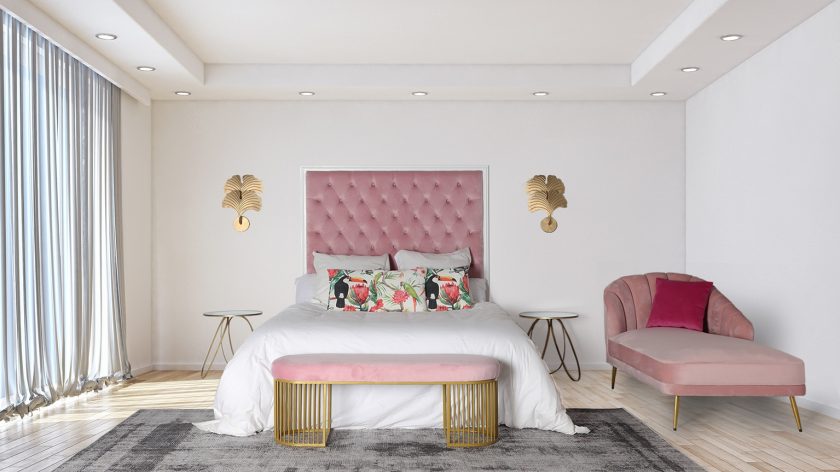 mesita hierro dorado y tapa espejo art decó