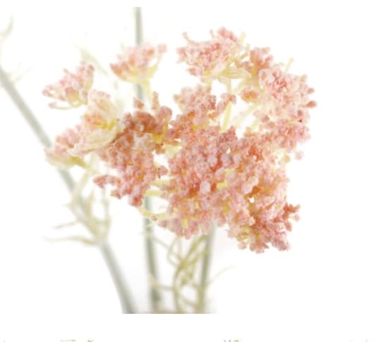 Rama Flores Rosas Poliéster (23x23x75cm)