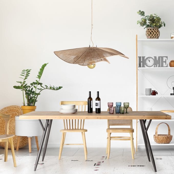 Set 2 Sillas Madera Olmo Palillería, Vintage (48x46x91cm)
