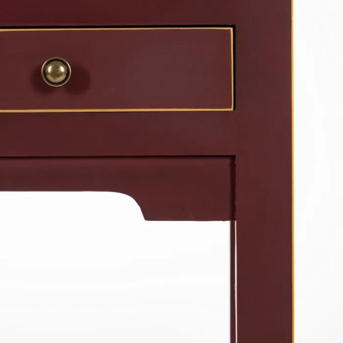 Consola Oriental Roja Tokio (85x26x85 cm)