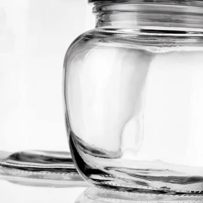 Set 3 Botes de Cocina Cristal Isabela, Vintage