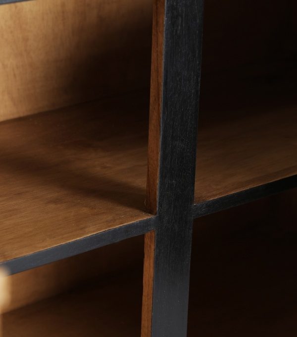 Aparador en Madera de Mindi Bicolor Volga, Nórdico (170x40x75 cm)