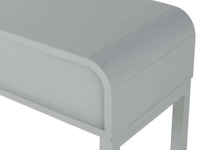 Consola Verde Pino Tres Cajones Irene, Moderna (110x32x75 cm)
