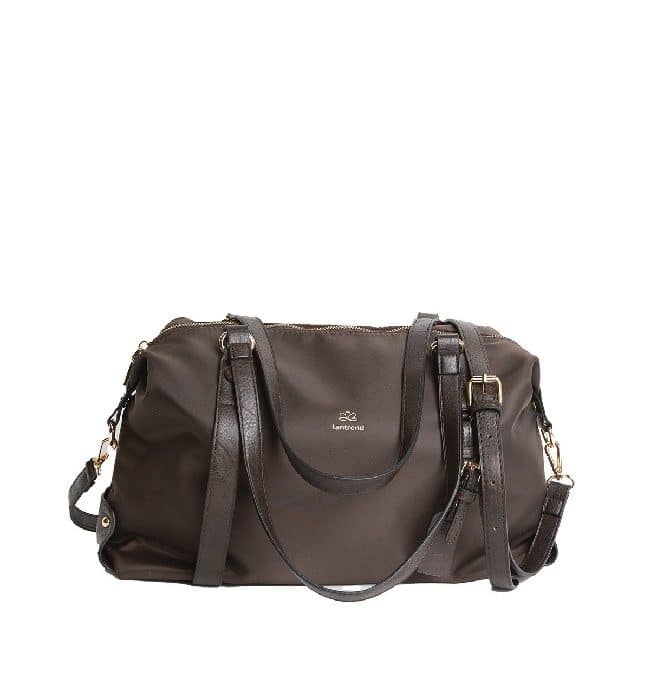 Bolso Antelina Negro Bandolera (24x14x4 cm)