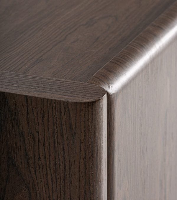 Aparador de Cuatro Puertas en Madera DM Kochi, Contemporáneo (180x45x75 cm)