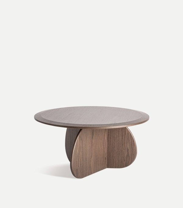 Mesa de Centro Madera DM Kochi, Contemporánea (80dx40 cm)