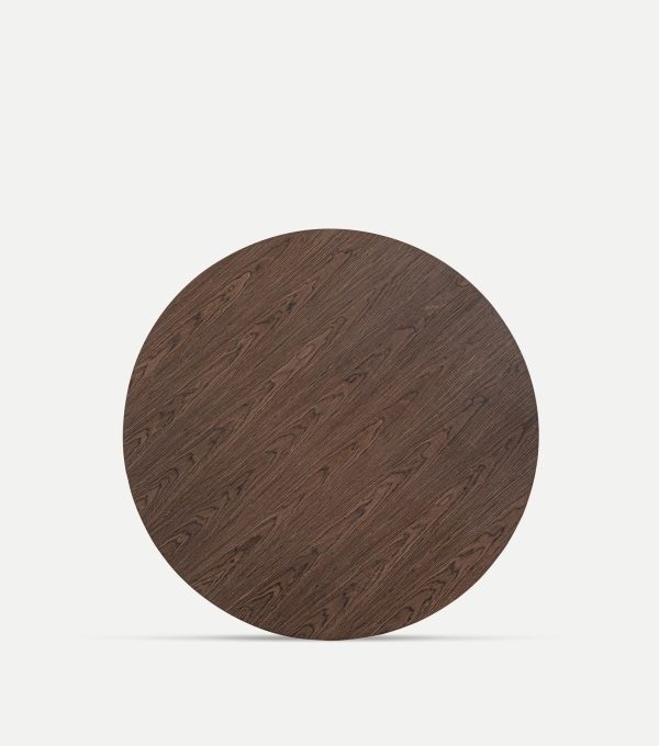 Mesa de Comedor Redonda Madera DM Kochi, Contemporánea (132 dx76 cm)
