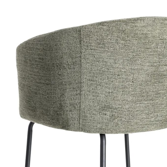 Set 2 Sillas Verdes Chicago Dallas, Contemporáneas (60x55x79cm)