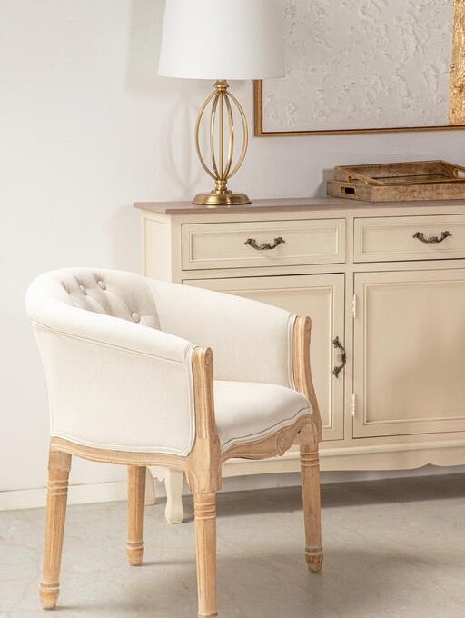 Butaca Lino Beige Camille, Isabelina( 61x61x70cm)