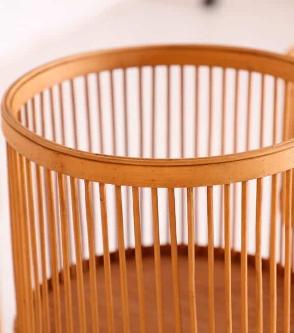 Set de Dos Maceteros Bambú (32dx56 cm)