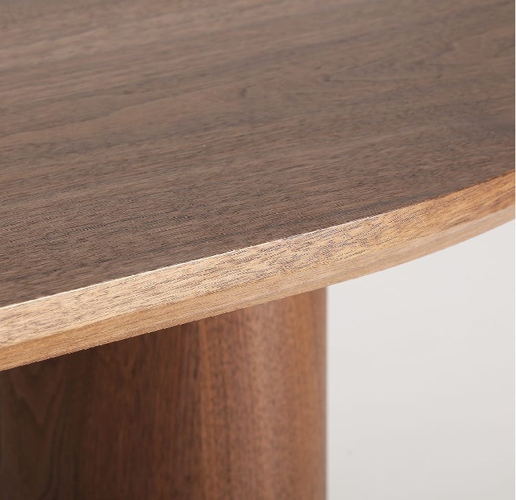 Mesa de Comedor Madera Acabado Nogal Turner (220x100x76 cm) - Imagen 3