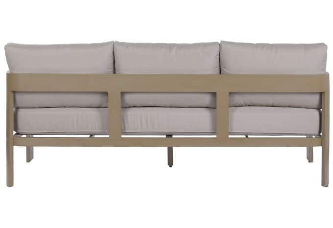 Set de Jardín en Aluminio con Sofás, Sillones y Mesita, Bahamas (188x75x67cm)