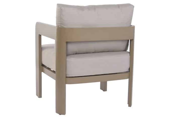 Set de Jardín en Aluminio con Sofás, Sillones y Mesita, Bahamas (188x75x67cm)