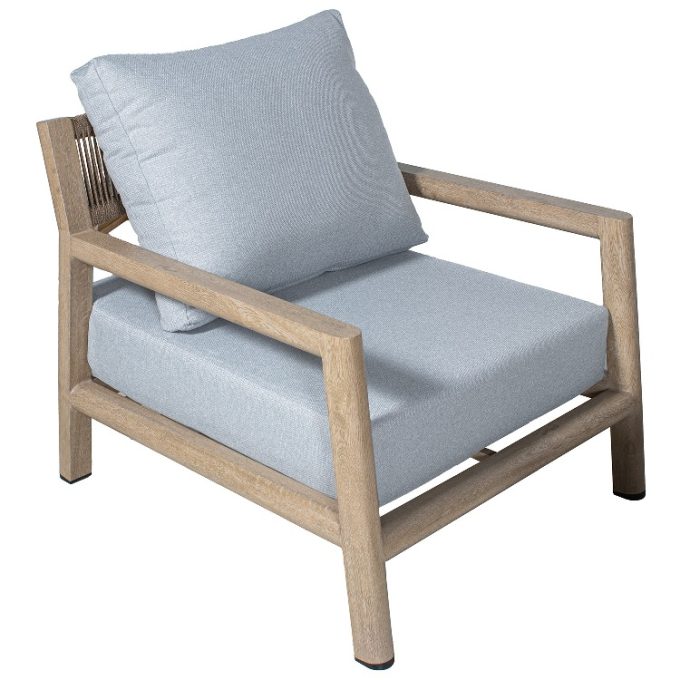 Set de Jardín en Aluminio y Ratán Sintético, Moraira (190x85x70 cm)