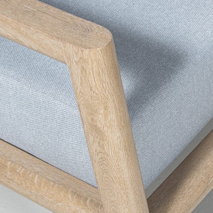 Set de Jardín en Aluminio y Ratán Sintético, Moraira (190x85x70 cm)