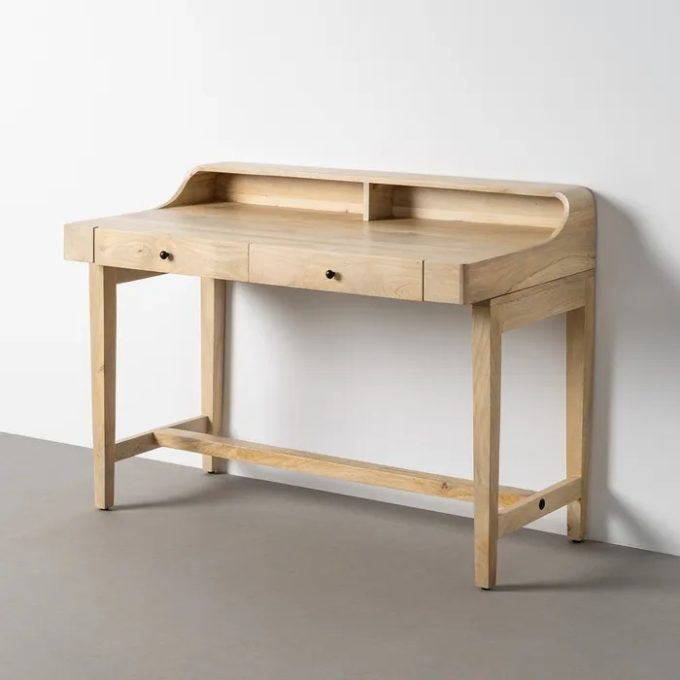 Escritorio Madera Mango Devon, Nórdico (130x65x76 cm)