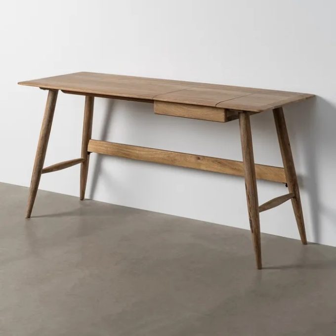Escritorio Madera Mango Devon, Nórdico (130x65x76 cm)