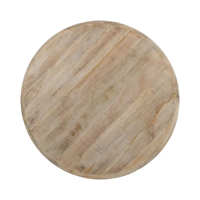 Mesa Comedor Redonda Mango Amelia ,Clasica (120 d x76cm)