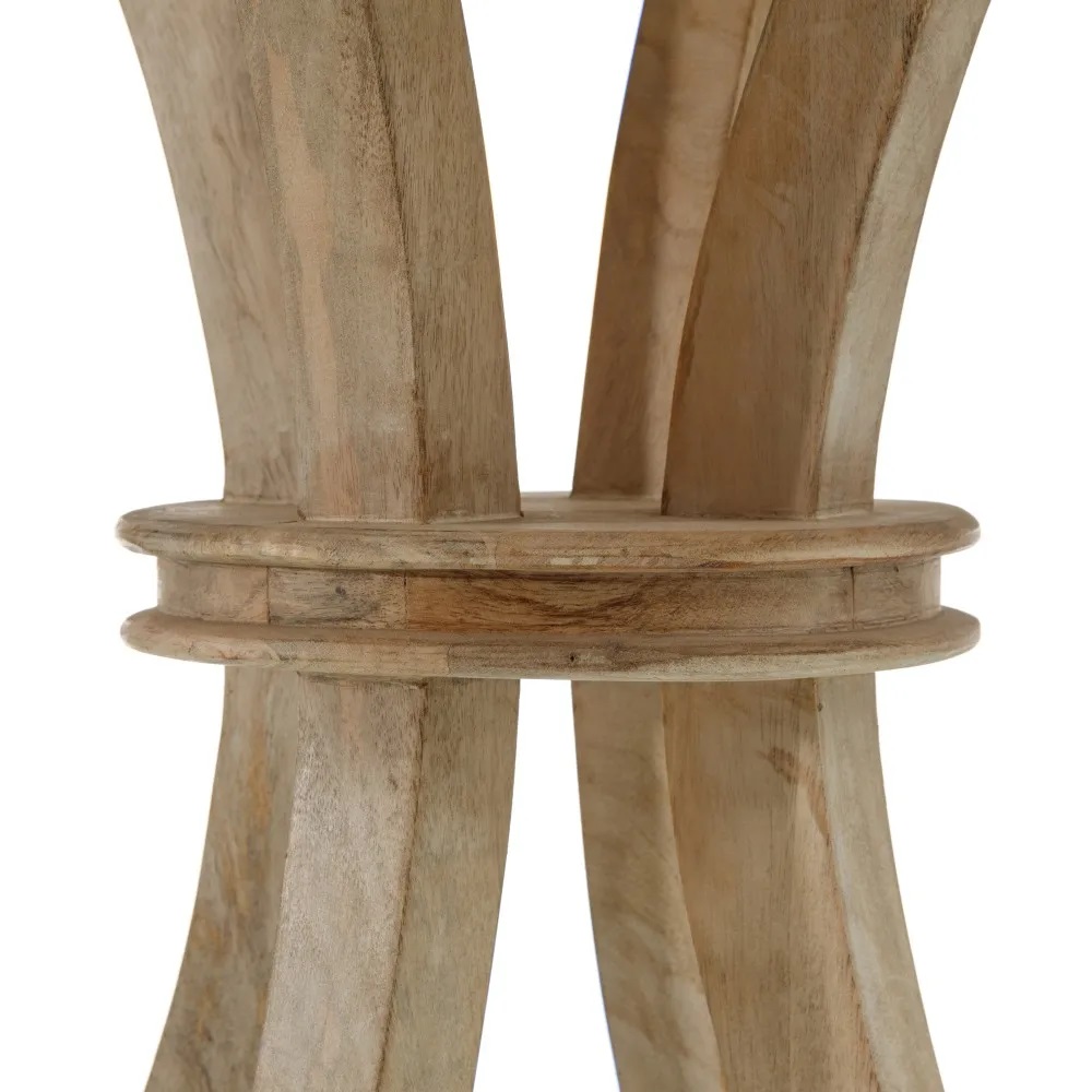 Mesa Comedor Redonda Mango Amelia ,Clasica (85d x76cm) - Imagen 4