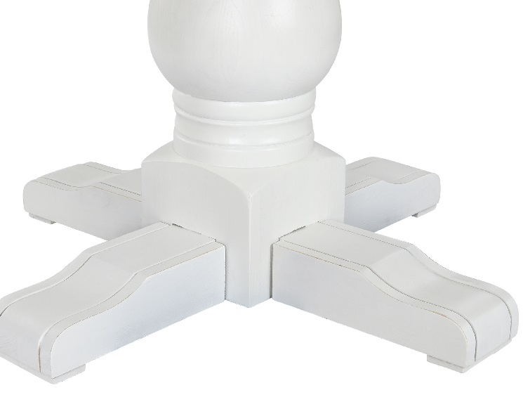 Mesa Comedor Redonda Olmo Bicolor Irene ,Clasica (120 d x76cm) - Imagen 5