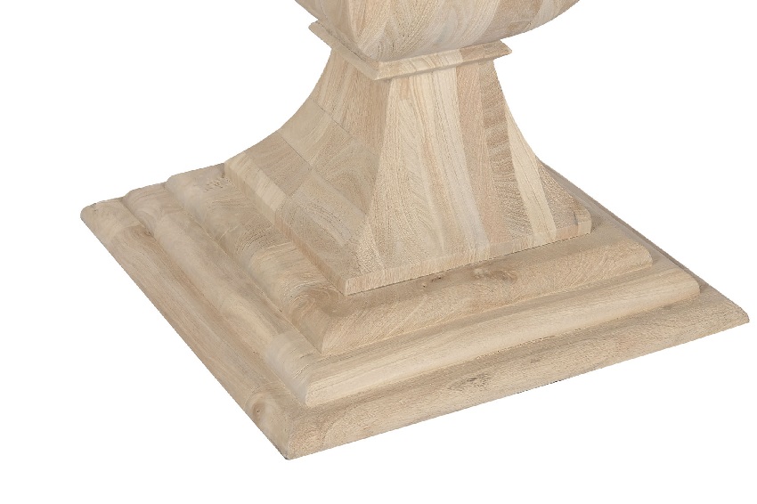 Mesa Comedor Redonda Mango Natural Irene ,Clasica (150 d x76cm) - Imagen 4